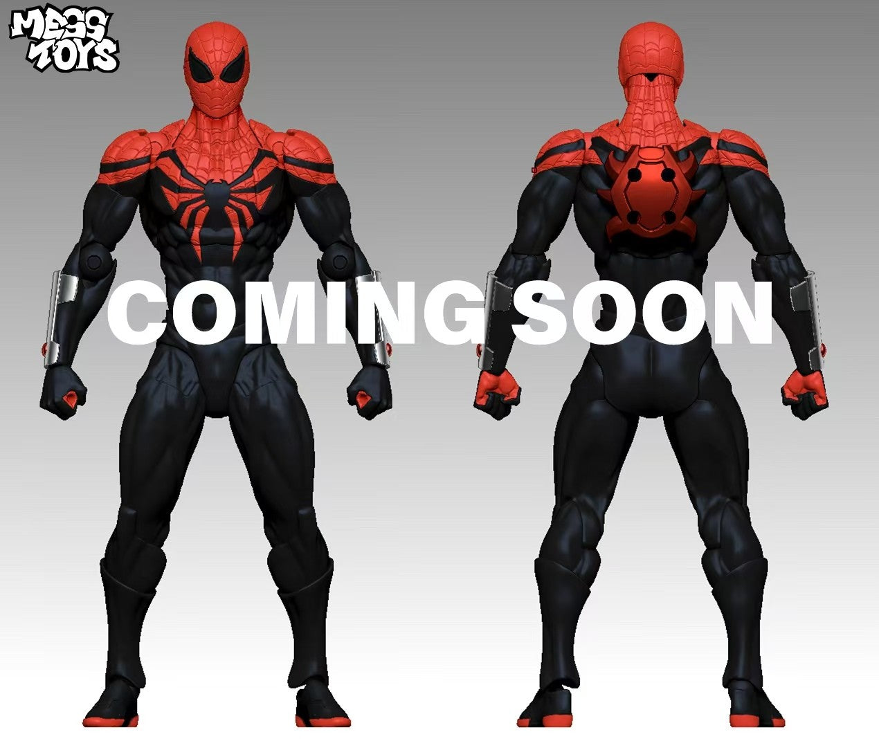 NOVO Boneco de Ação Spider de Brinquedo Anime Terno Preto Vizinho Symbiote Aranha Escarlate Kaine Parker Aranha Vermelha Preta