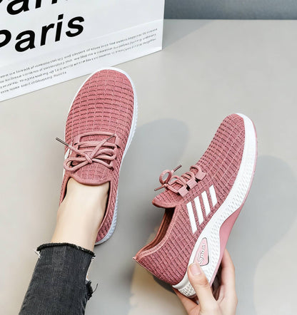 HOT Women's Air Mesh Sneakers 2025 Spring Summer Casual Running Shoes Lightweight Soft Sole Fashion Shoes for Women