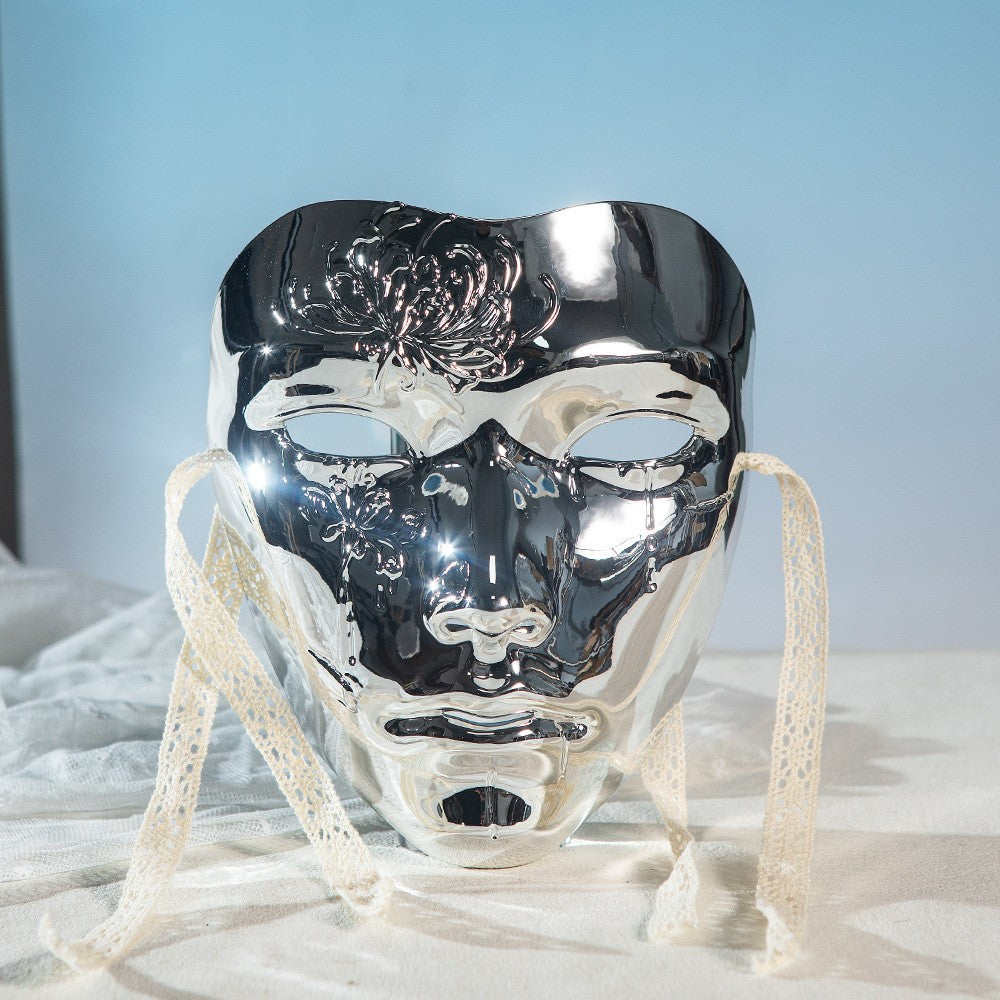 Mask Retro Hand Drawing Fashion Men and Women SameStyle Ancient Style Adult Style Hanfu Props Ball Party Secret Room Accessories