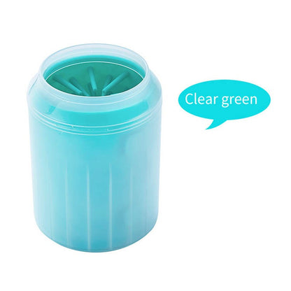 Pet Foot Wash Cup Portable Cat Dog Paw Cleaning Brush Soft Silicone Foot Washing Grooming Tools Foot Bath Dog Accessories