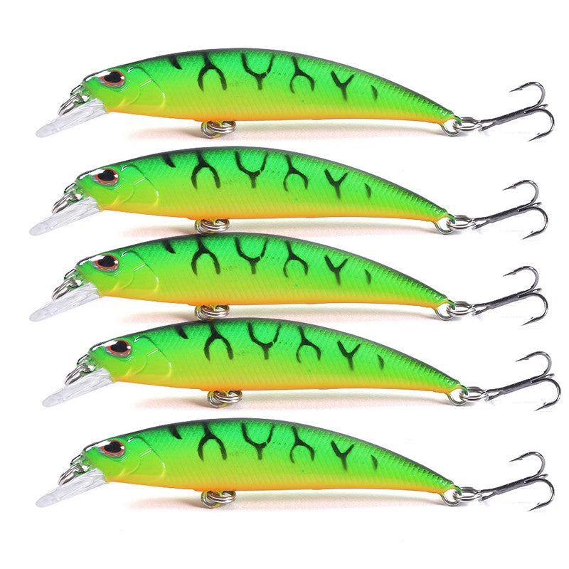 HENGJIA Jerkbait Sinking Wobblers Iscas de Pesca 8cm-9g Truta Artificial Plástico Rígido Isca Crankbait Pesca de Baixo