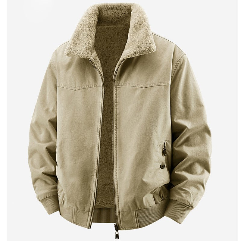 Winter Men Cotton Jackes Coat Men Autumn Warm Bomber Jacket Parkas Man Outdoor Fashion Casual Coat Stand Slim Jacket Male LZLLTT