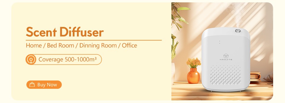 NAMSTE Smart Aroma Diffuser Hotels professional Fragrance Diffuser 1000m³  Large Room Aroma Machine With Fan Bluetooth Control