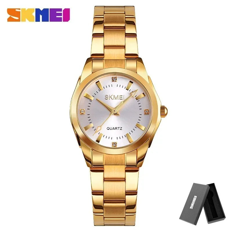 SKMEI1620  For Women Thin Lady Hour Ladies reloj mujer Fashion Simple Quartz Women Watch Japan Movement Luxury Quartz Watches