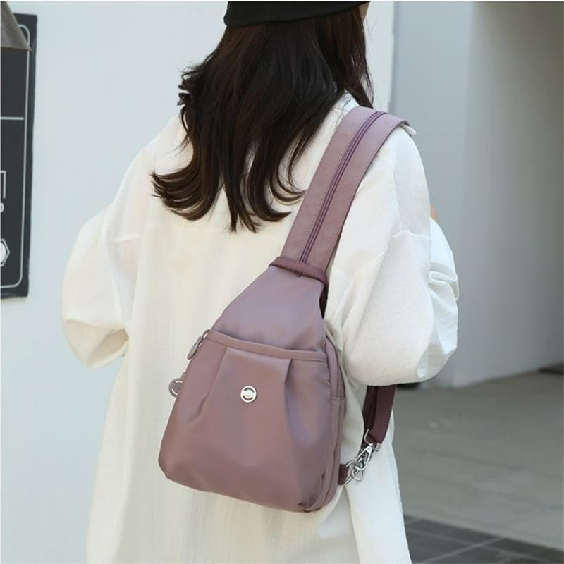 Large-capacity Portable Storage Bag Casual Small Backpack With Multiple Compartments Chest Bag Crossbody Bag Commuter Bag Gifts