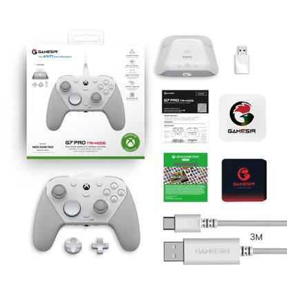 GameSir G7 Pro Xbox Series X|S Controller with TMR Sticks, Hall Effect Triggers, Magnetic Faceplates, Gyro, Smart Charging Dock