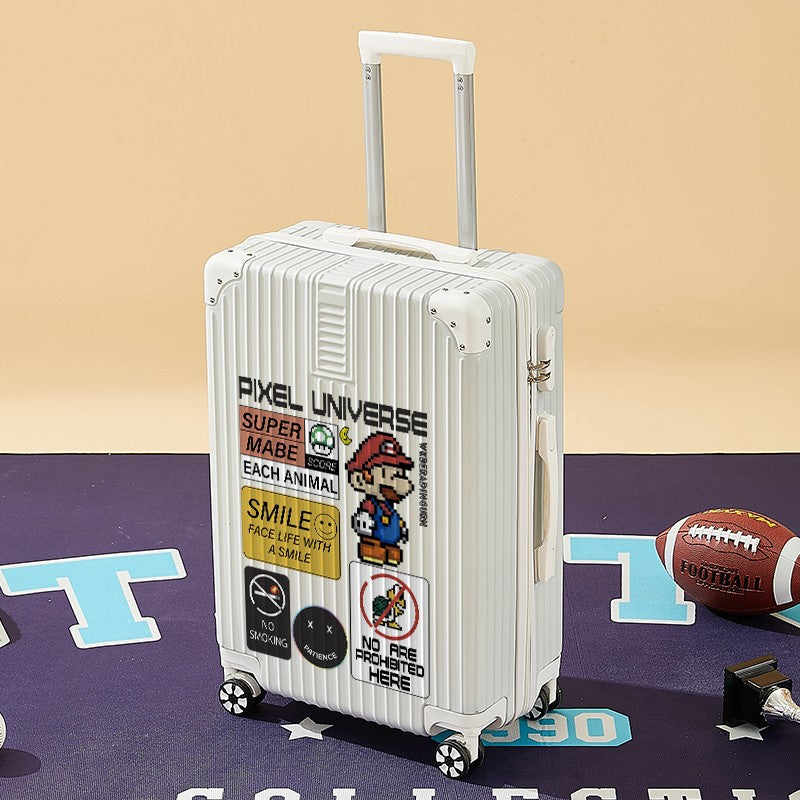 2025 New Large-capacity Suitcase 20/22/24/26/28-inch Cart Box Travel Boarding Case Portable Trolley Suitcase Roller Suitcase