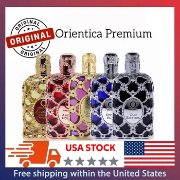 ORIENTICA ROYAL AMBER Extrait de Parfum-Amber&Oriental Spicy Fragrance,Arabian Perfume Long Lasting Warm Scent for Men and Women