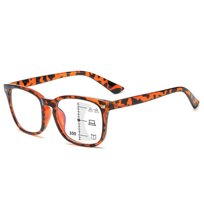 Óculos De Leitura Multifocal Quadrado CRIXALIS Óculos Masculino Fashion Com Dioptrias Antirreflexo Computador Feminino UV400