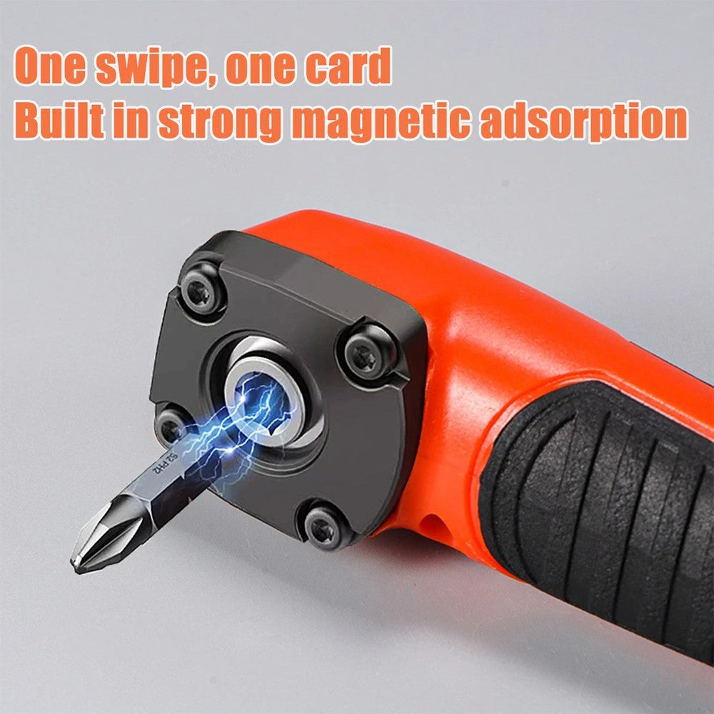 Parafusadeira Elétrica de Canto Multifuncional de Alto Torque 90° de Ângulo Reto Ferramenta Manual Adaptador de Broca de Canto