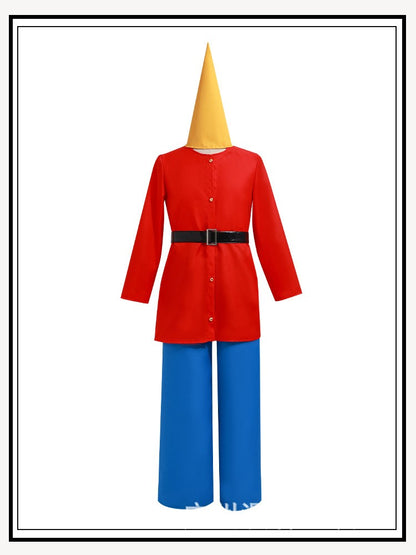Anime Seven Dwarfs Cosplay Costumes Snow White Cosplay Colorful Suits Shirt Pants Hat Dwarfs Halloween Cos Unisex