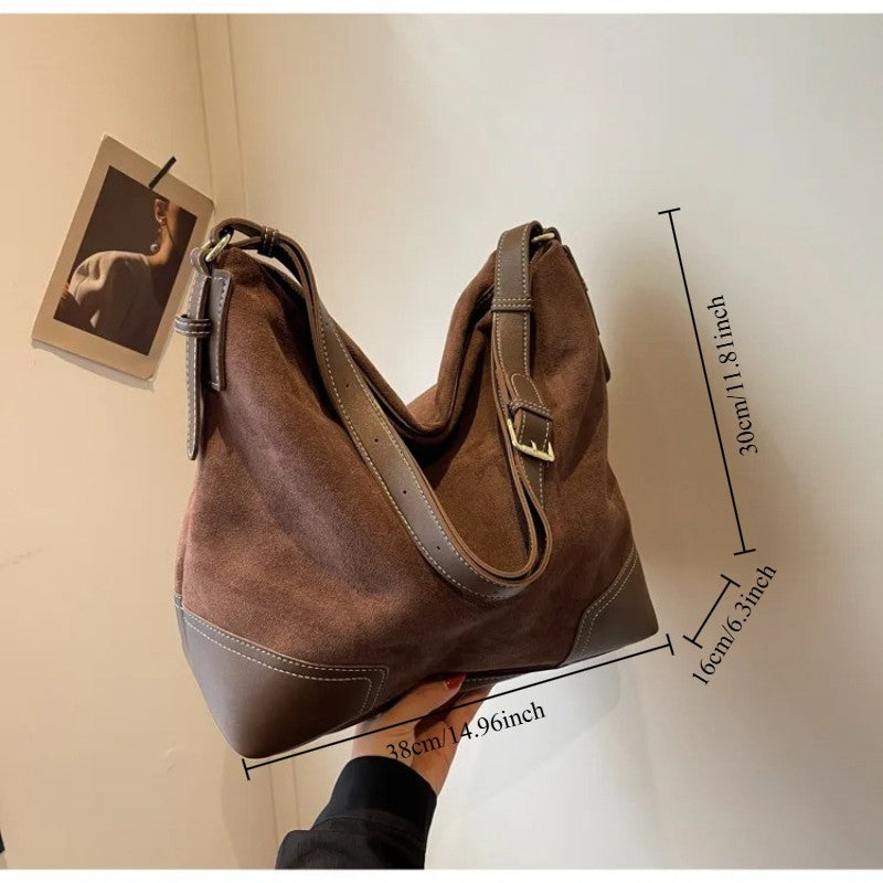 Shoulder Bags Trendy Women's Soft PU Shoulder Bags Solid Color Ladies Casual Style Spring Handbag Big Handbags Crossbody Bags