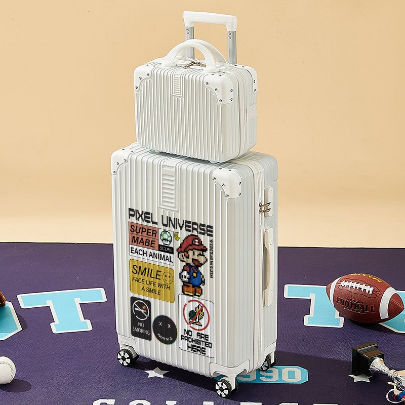 2025 New Large-capacity Suitcase 20/22/24/26/28-inch Cart Box Travel Boarding Case Portable Trolley Suitcase Roller Suitcase