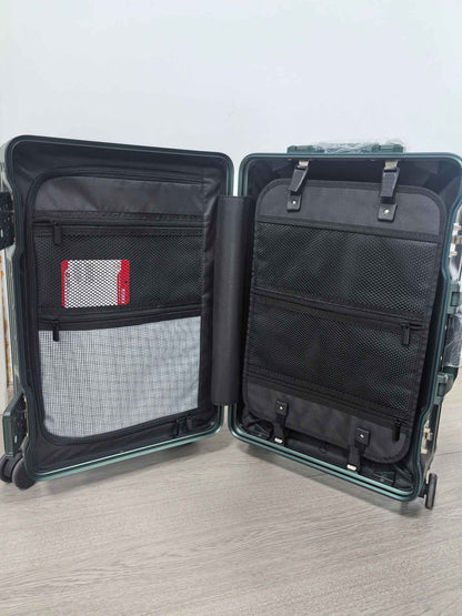 Mala de Viagem de Luxo de Alta Qualidade Aprimorada Material PC Espesso Bagagem de Rodinhas Moldura de Alumínio 20/24/26/28/30 polegadas Sacolas de Viagem