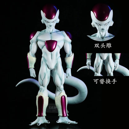 Dragon Ball Frieza Quarta Forma Buraco Branco Figura Anime de Alta Qualidade Modelo Colecionável Decoração