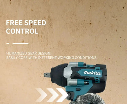 Makita DTW700 18V Chave Elétrica Sem Fio Sem Escovas Parafusadeira Furadeira Frete Grátis Ferramentas Elétricas de Alto Torque Chave de Torque