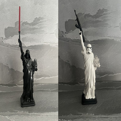 Star War Darth Vader  STORM TROOPER as Statue of Liberty Movie Action Figure Model Toys