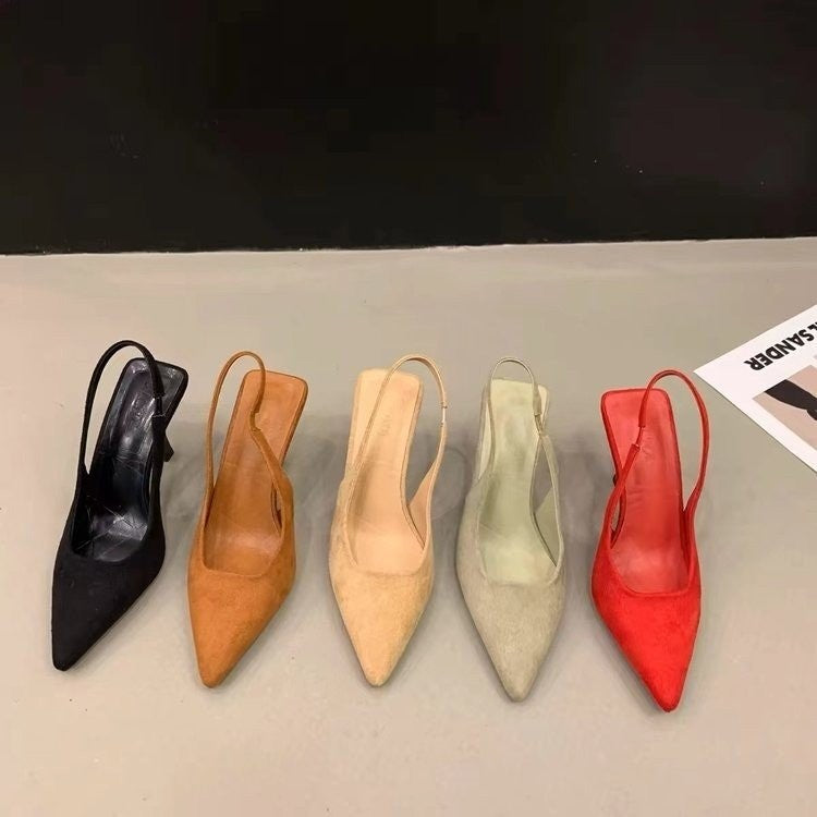 Sandália Feminina de Salto Alto Agulha Bico Fino, Sexy e Elegante, Perfeita para Qualquer Ocasião