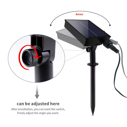 100M 1000 LEDs Fast Charge Solar Led Fairy Light Led Waterproof Outdoor String Lights Christmas Garland For Garden Party Decor