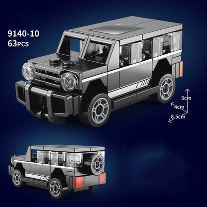 MOC Speed Sports Super Carro de Corrida Blocos de Montar DIY Tijolos Cidade Rally Técnico Grande Veículo de Corrida Presente de Natal Brinquedo
