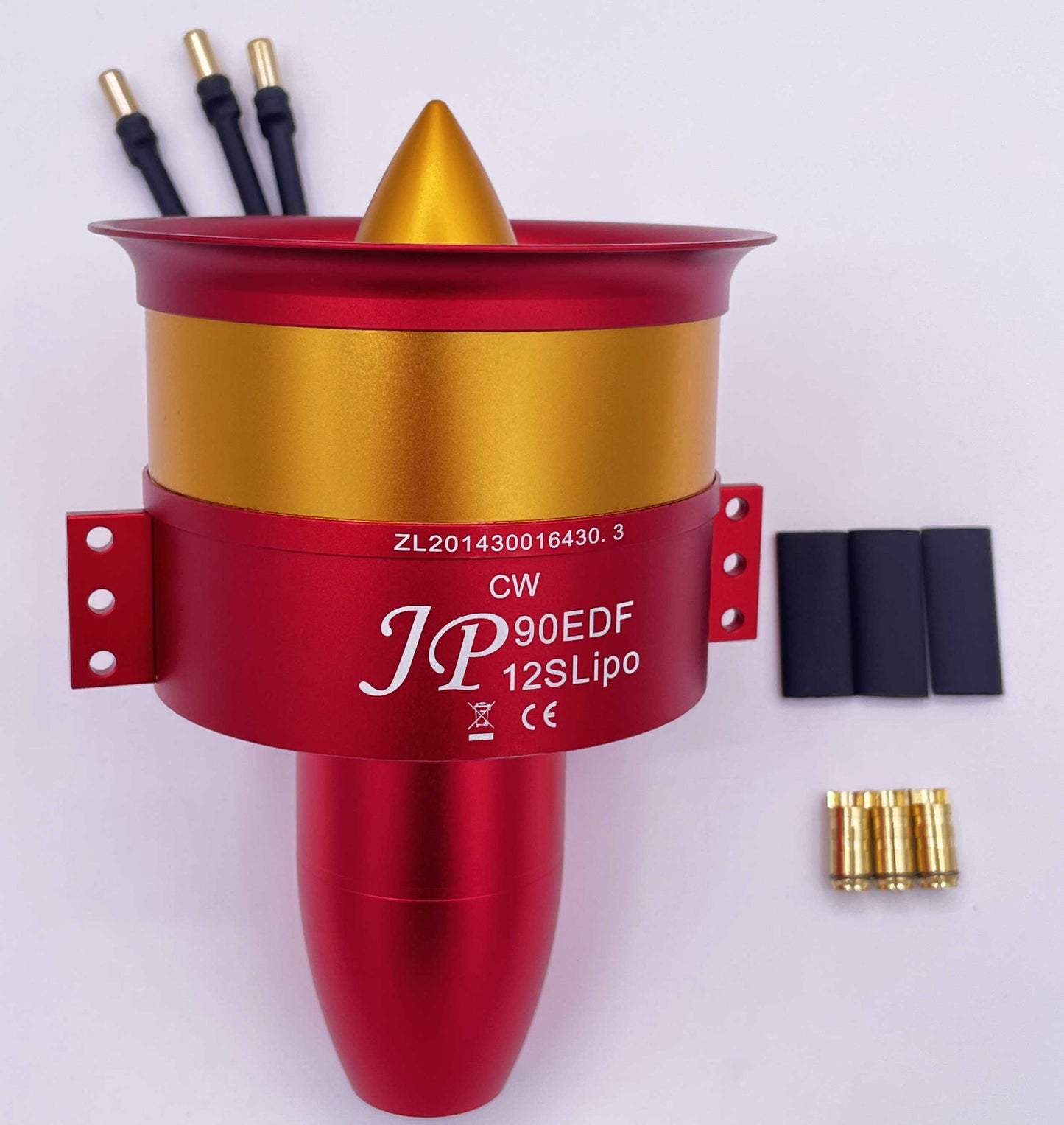 Motor 5060 4260 4250 with 6S 12S 14S JP 90mm 105mm 120mm EDF Ducted Fan 12 Blades  All Set  RC Air Plane 50V, 7100W Motor Parts