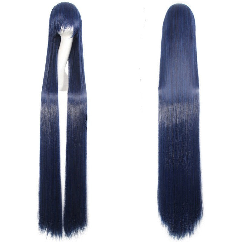 cosplay wig, ancient costume, men and women, long straight hair, anime, colored hair Synthetic fiber wig