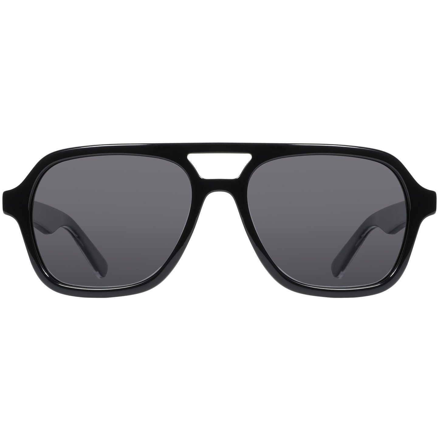 ZENOTTIC Classic Handmade Acetate Polarized Sunglasses Aviator Double Bridge Design UV400 Protection Sun Glasses For Women