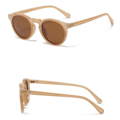 2024 Polarized Sunglasses Men Women Brand Designer Retro Round Sun Glasses Vintage Male Female Goggles UV400 Oculos Gafas De Sol