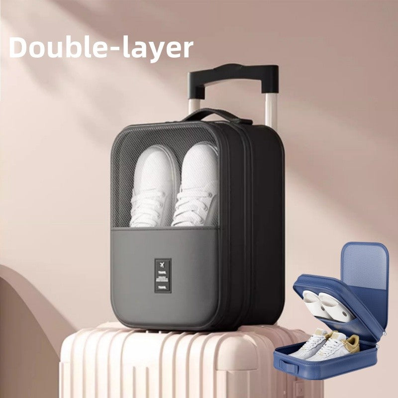 High Quality Portable Travel Shoe Bag Underwear Clothes Bags Double/Single Layer Organizer Storage Multifunction Accessories