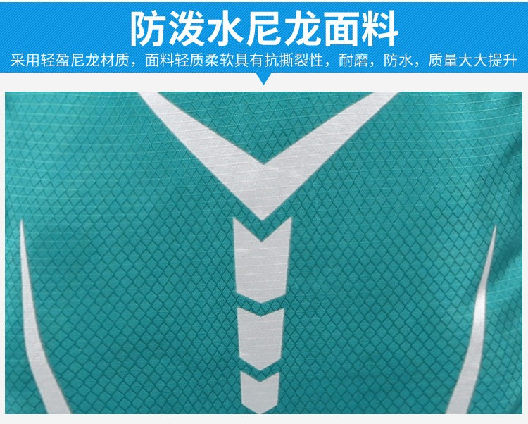 Outdoor mountaineering and cycling travel backpack, multifunctional waterproof nylon bag, suitable for men and women