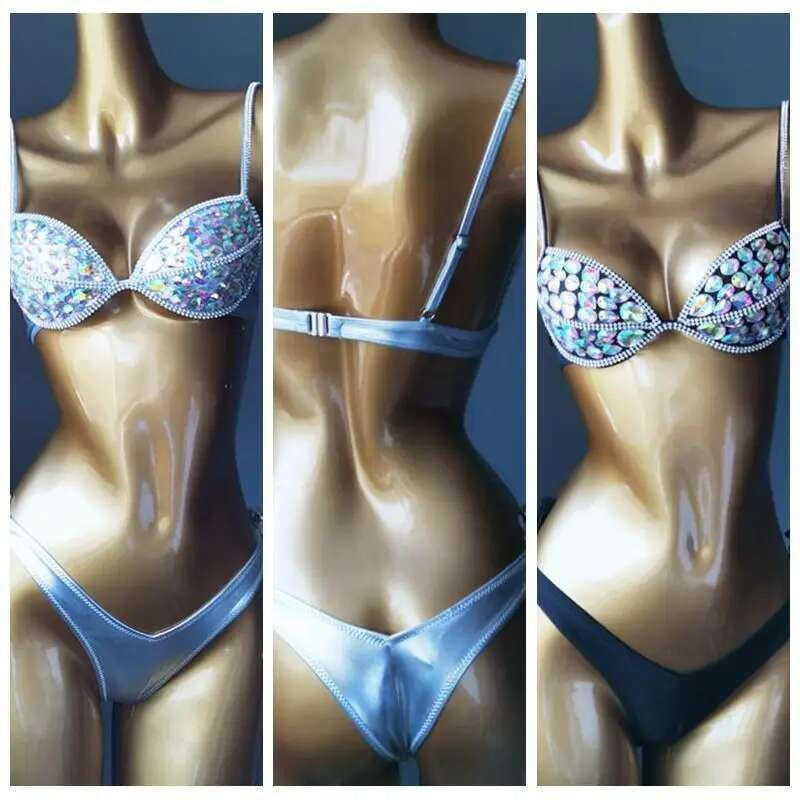 2025 New Swimsuit High Waist Nightclub Dress Bikini