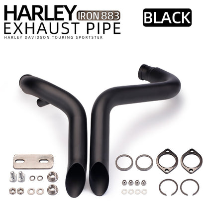 Motorcycle Exhaust Pipe Custom Forward Control Accessories Motorcross For Harley T7 Softail Sportster 883 1200