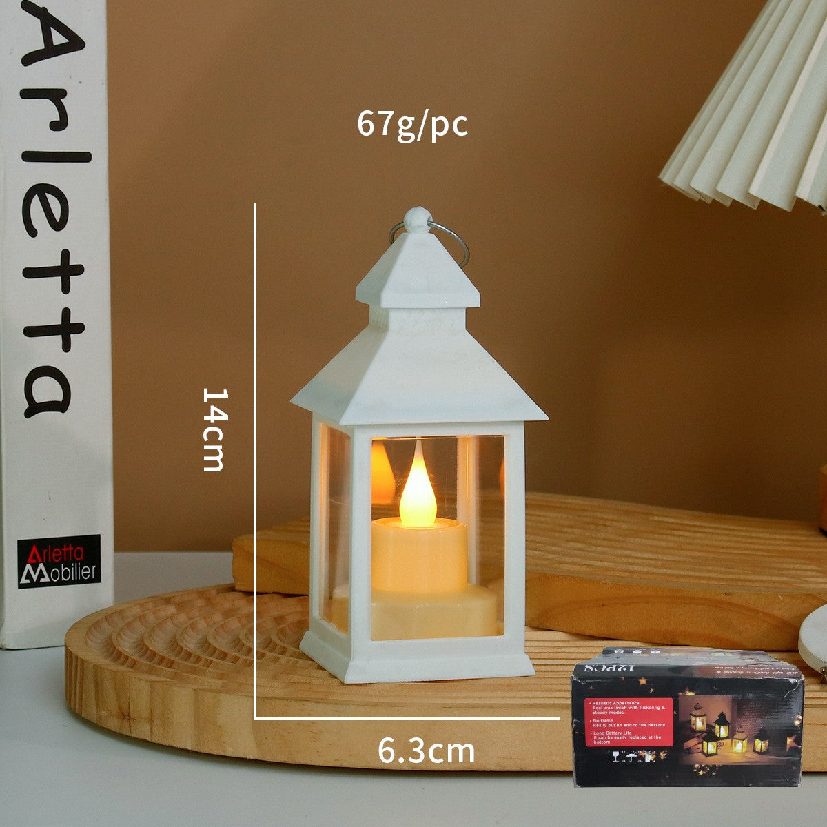 Portable LED Candle Lamps Camping Horse Tent  Lanterns Outdoor Garden Desk Holiday Atmosphere Retro Night Light Decorative Lamps