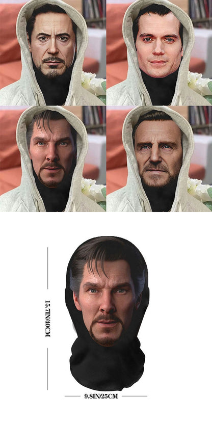 3D Printed Pattern Stephen Strange Elastic Mesh Masks Cosplay Super Heros Funny Full Face Mask Party Props