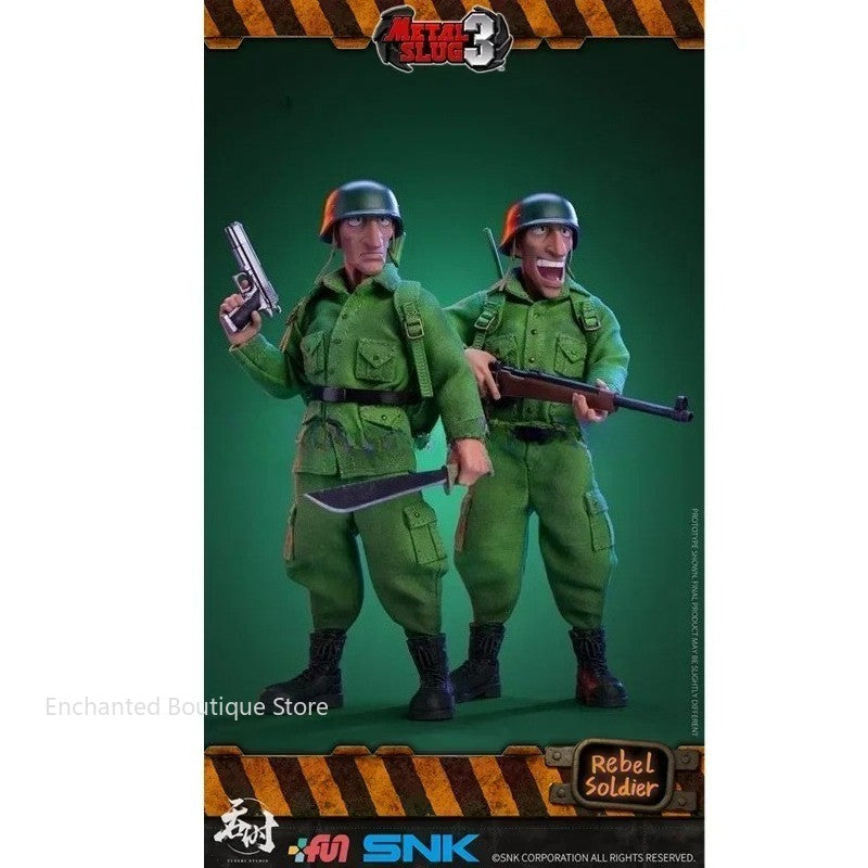 TUNSHI Studio Original SNK Modelo Oficial Metal Slug 3 Marco Tarma Clark Still RALF JONES Soldado Rebelde 1/12 Mecha Brinquedo em estoque