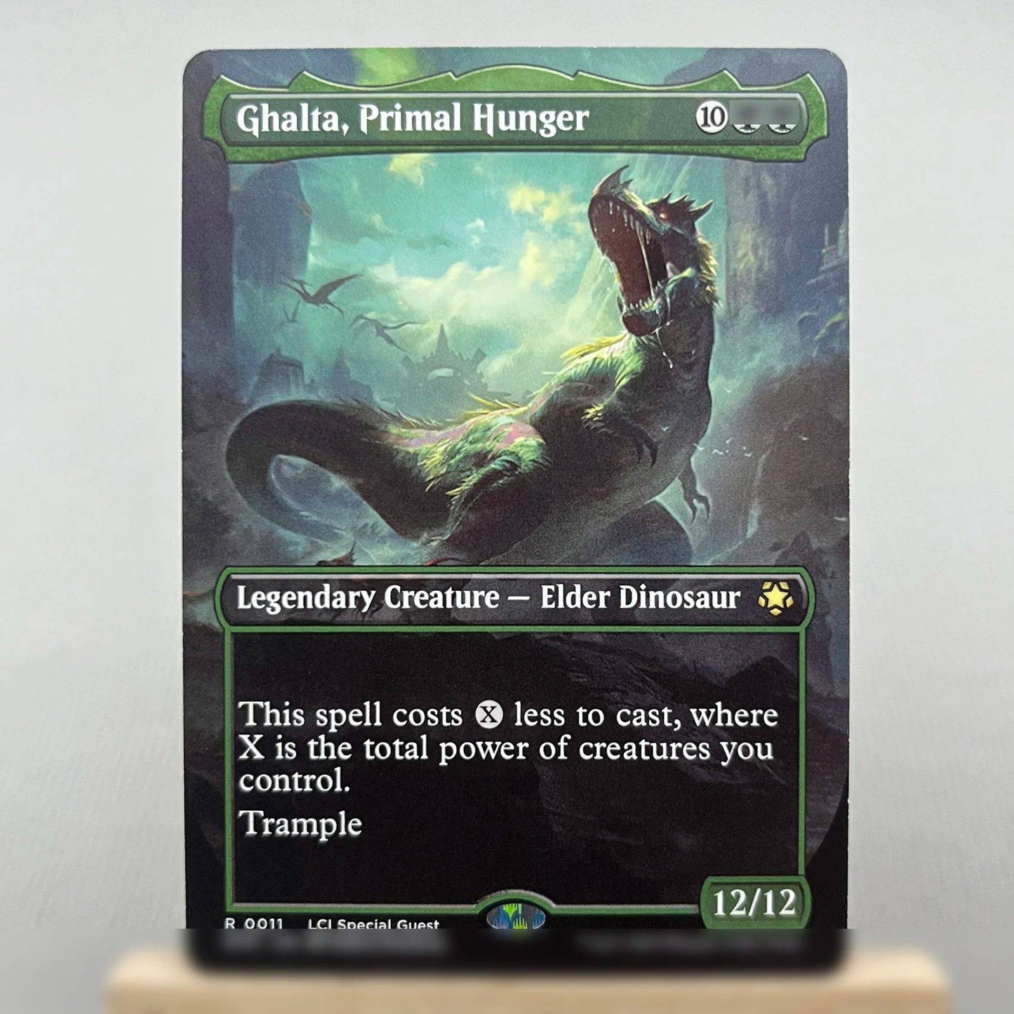 WOT SPG LCC WOE LCI HOLO4-02 Cartas TCG para Jogo em Casa Proxy mágico da Mana Crypt Rhystic Study Lord of Underworld gather