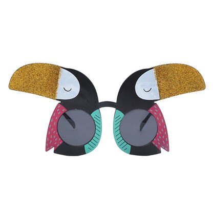 Summer Flamingos, Wine glasses Cosplay Anime Party Glasses Hawaiian Party Dress-up Beach Sunglasses Party Support Wholesale