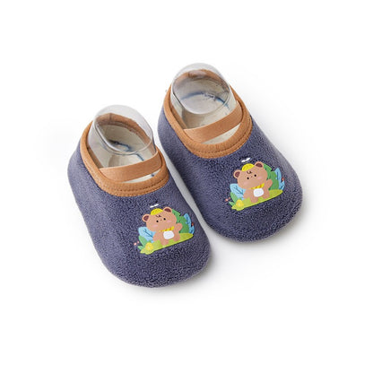 Cute Cartoon Baby Floor Socks Non-slip Soft Sole Toddler Sock Boy Girls Cotton Children's Toddler Warm Shoes Infant First Walker
