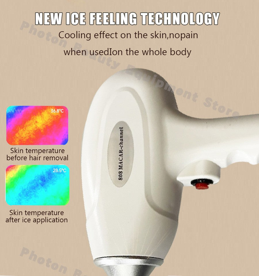 Professional Mini Diode Ice Titanium Laser Hair Removal Machine 755 940 1064 808nm 4000w Painless Permanent CE