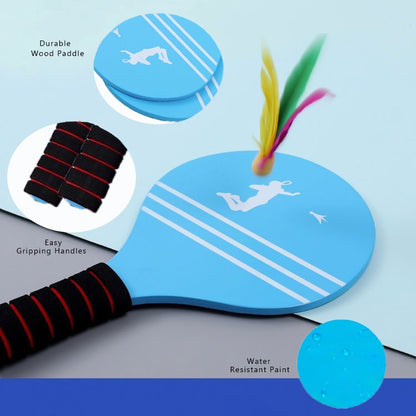 Badminton Set for Children and Adolescents - Indoor and Outdoor Beach Courtyard Family Games Sports Toy Gifts
