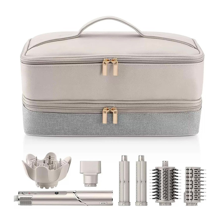 Travel Carrying Case for Shark Hair Dryer Double-Layer Blow Dryer Bag for Shark Hair Accessory Storage Bag