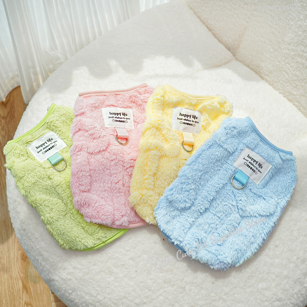 Roupas de Inverno para Cães, Colete de Lã para Teddy Bichon Pomeranian, Colete de Inverno para Cães Pequenos e Gatos, Fantasia para Animais de Estimação, Roupa para Cães, Atacado