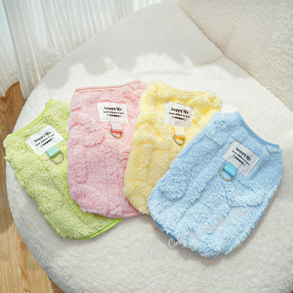 Roupas de Inverno para Cães, Colete de Lã para Teddy Bichon Pomeranian, Colete de Inverno para Cães Pequenos e Gatos, Fantasia para Animais de Estimação, Roupa para Cães, Atacado