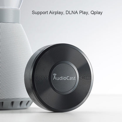 Receptor de áudio sem fio Wifi para streaming de música Audiocast Ieast pPlay M5 DLNA para adaptador de áudio Airplay com função multiroom