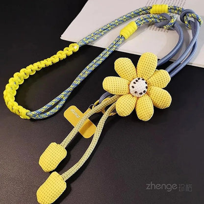 Celular Criativo de Desenho Animado Cordão Universal Transversal Corda Longa Cordão Corda Desenho Animado Pingente Decorativo Acessórios