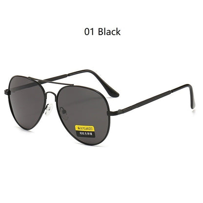 Luxury Pilot Polarized Sunglasses Men Women Driving Fishing Retro Sun Glasses Brand Designer Male Metal Sunglasses For Man UV400