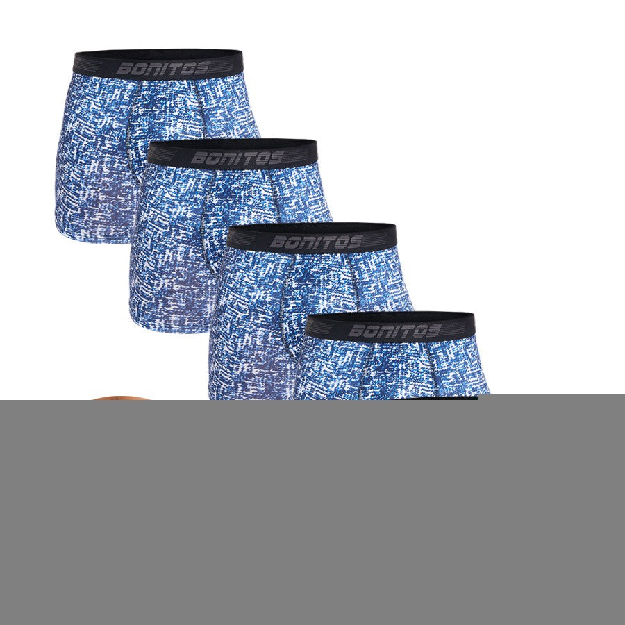 5pcs Pack 2025 Men Panties Polyester Underwear Male Brand Boxer And Underpants For Homme Lot Luxury Set Sexy Shorts Gift Slip
