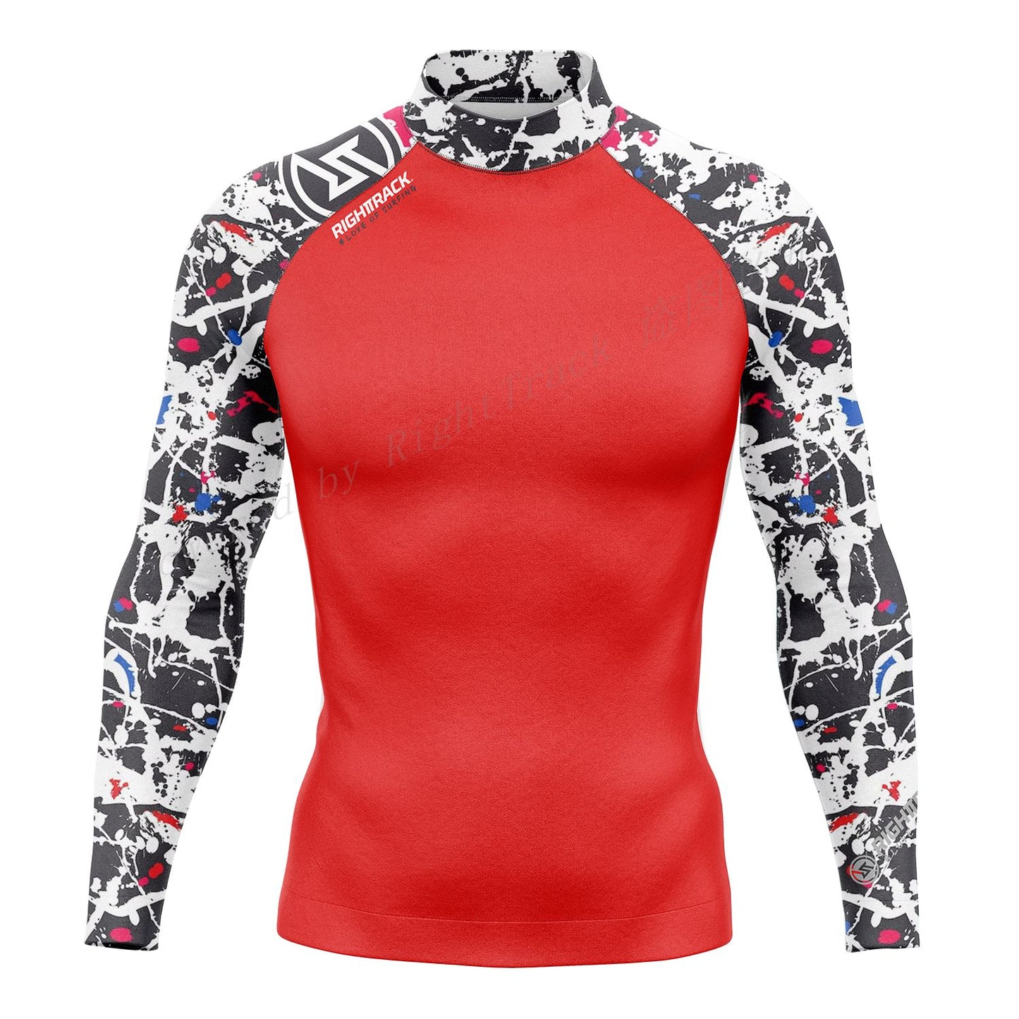 RT Rashguard Camouflage Long Sleeve Surfing Shirt UV Protection Swimwear UPF Summer Lycra Sunscreen Beachwear