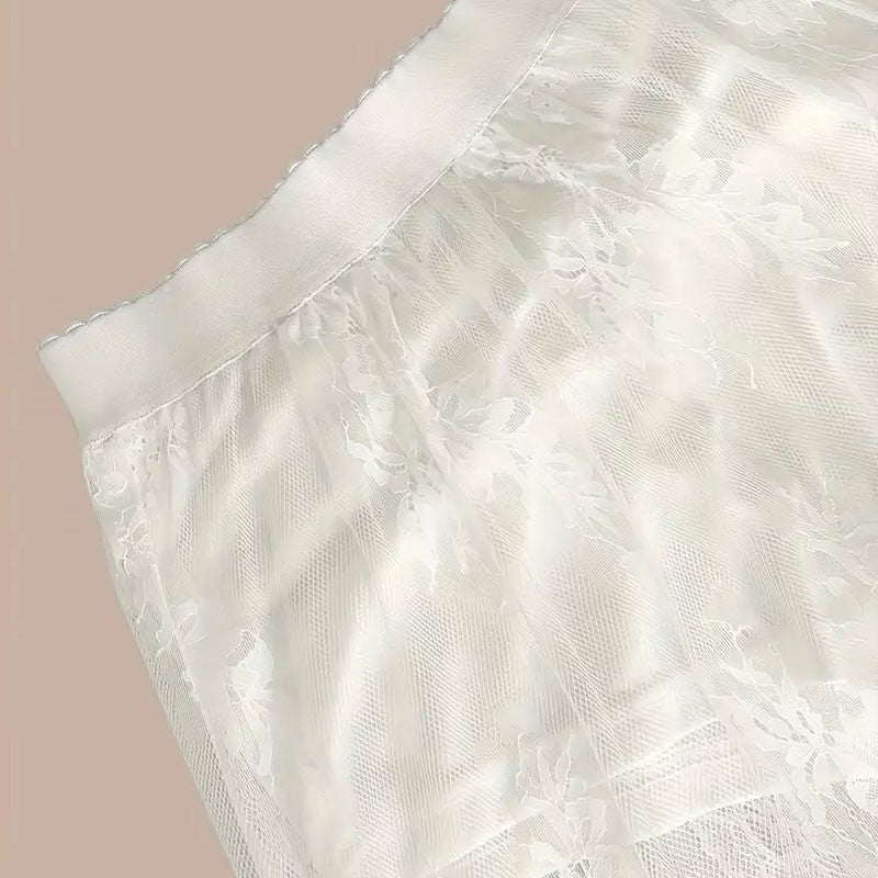 Elegant Party Evening Sexy Dress Lace Dresses for Women 2024 See Through Maxi Dress Bodycon Gothic Lolita Fashion Black Skirt