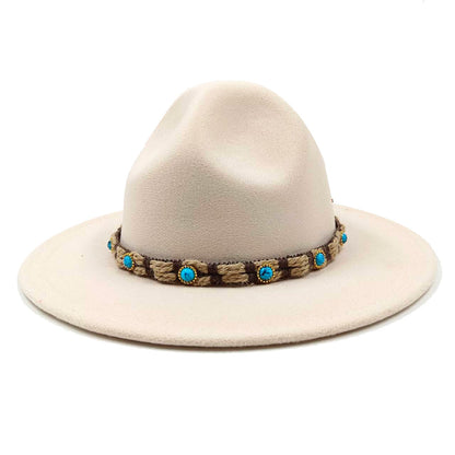 Chapéu Fedora Novo de Camurça 2023 Masculino e Feminino Outono Chapéu Panamá Jazz Estilo Britânico Elegante Retrô Fedora Chapéu de Aba Larga